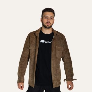 men's leather jacket ART107