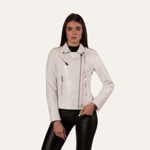 женская кожаная куртка ART261